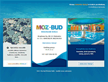 Tablet Screenshot of moz-bud.pl